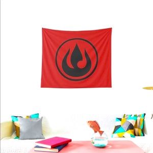 ATLA Fire Nation Tapestry